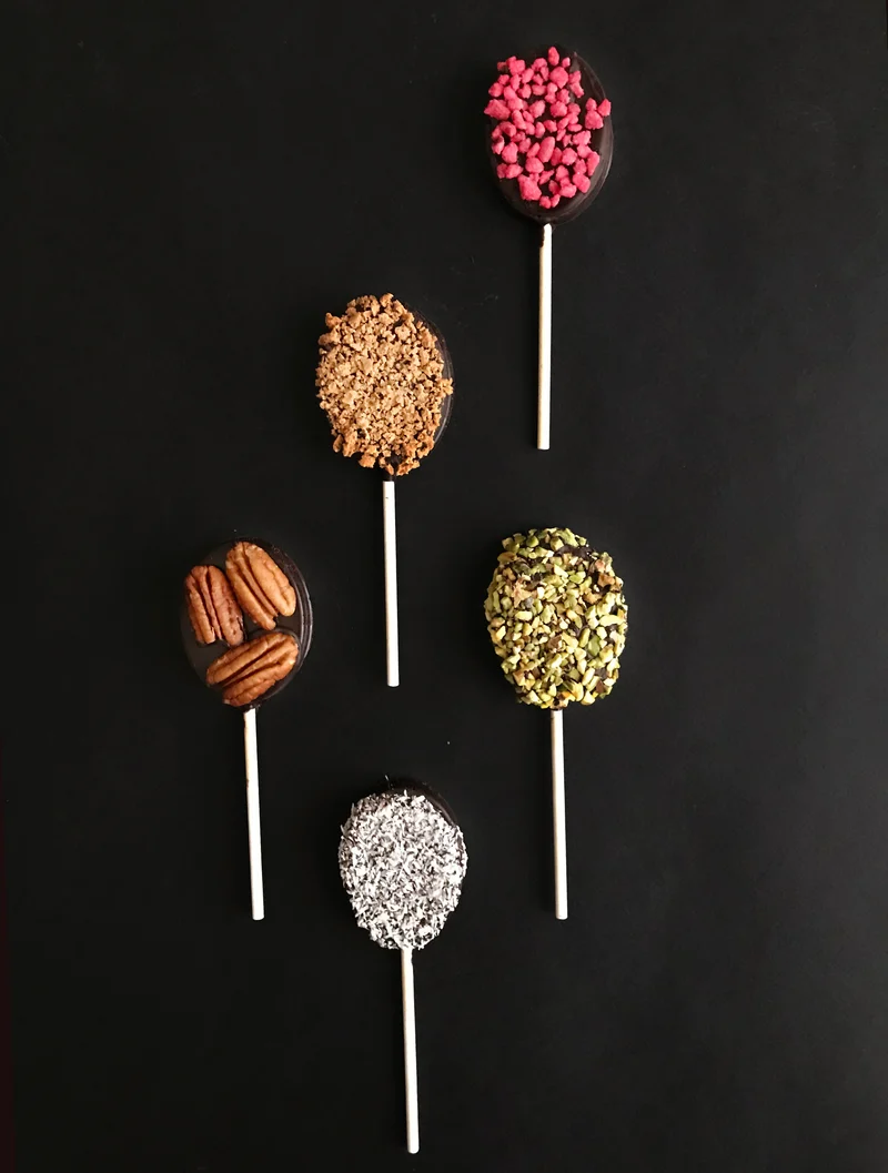 Lollipop di cioccolato