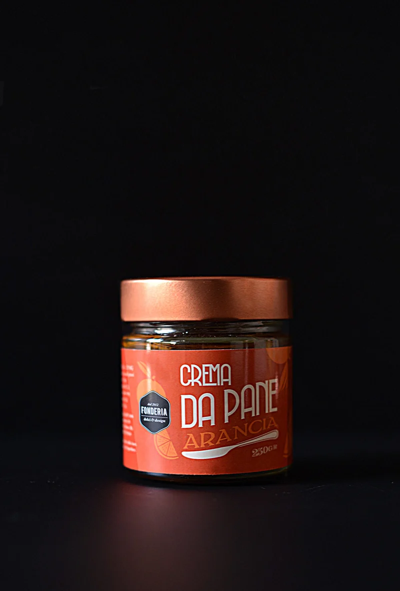 Crema da pane cioccolato e arancia