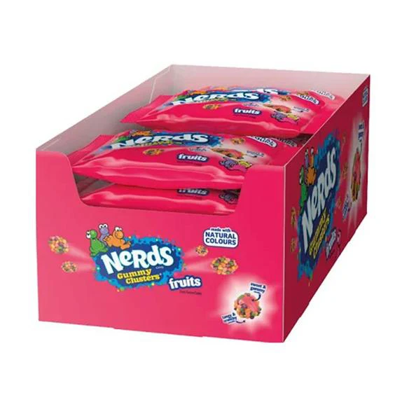 Gummy Clusters Caramelle Gommose Frutta - Nerds gr45 pz20