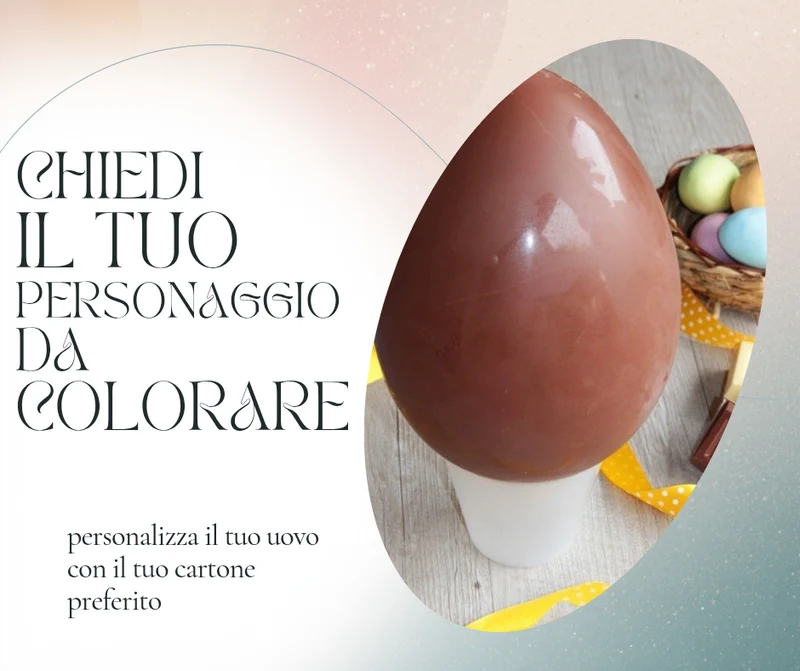 Uovo latte da colorare