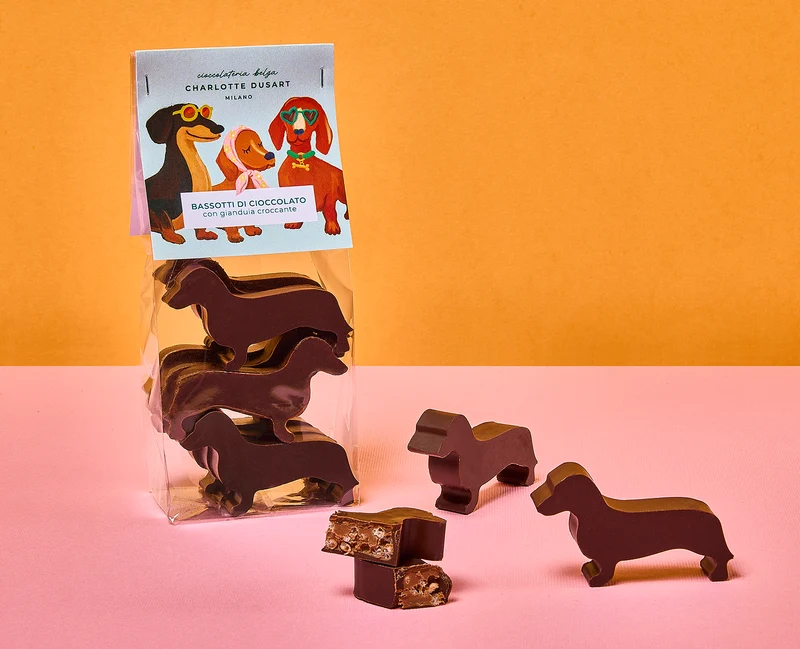 Bassotti al gianduia croccante
