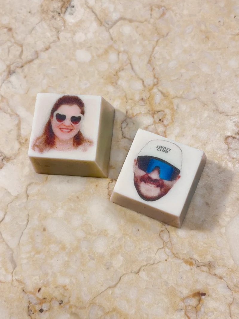 Cioccolato Personalizzato con Volto o Logo