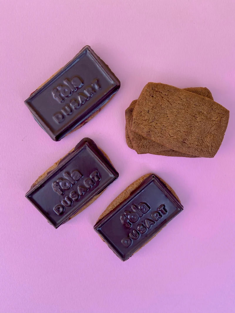Biscotti speculoos & cioccolato