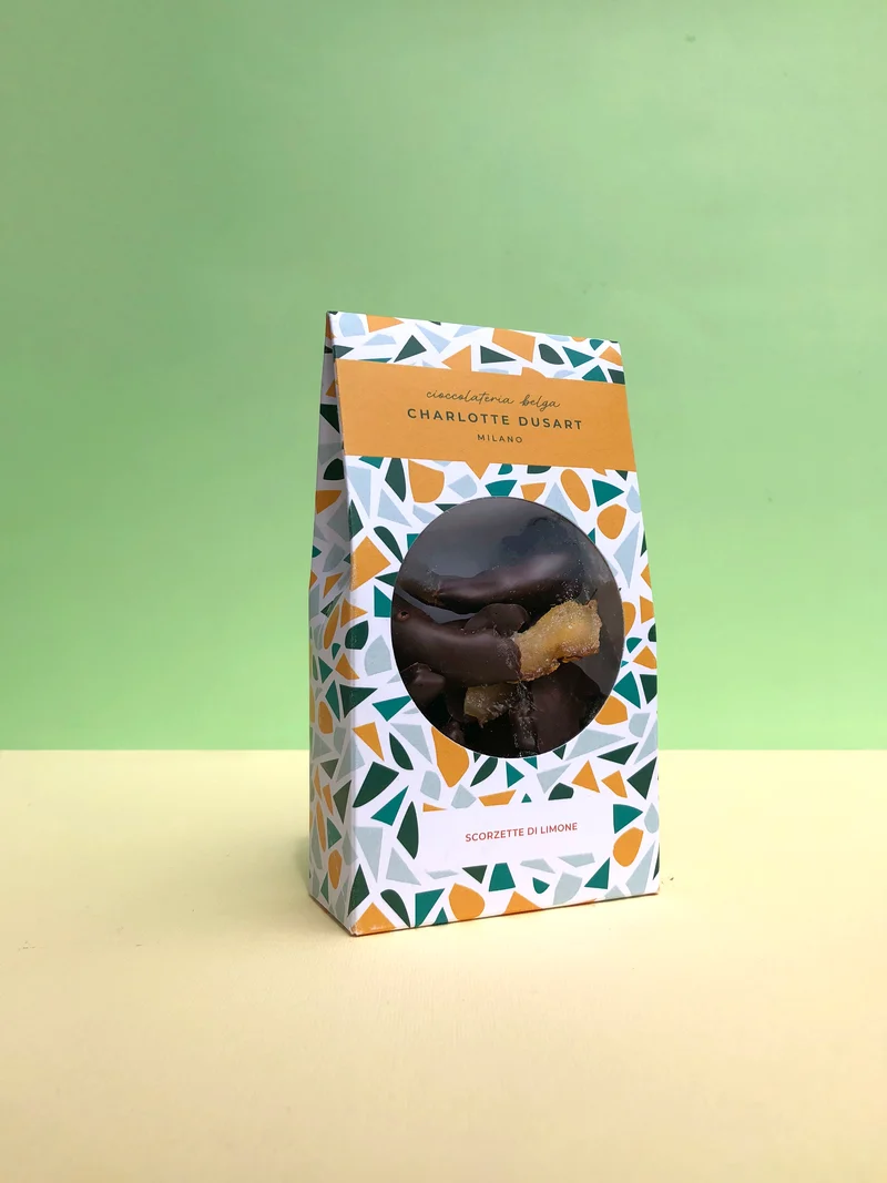 Scorzette limone & cioccolato fondente
