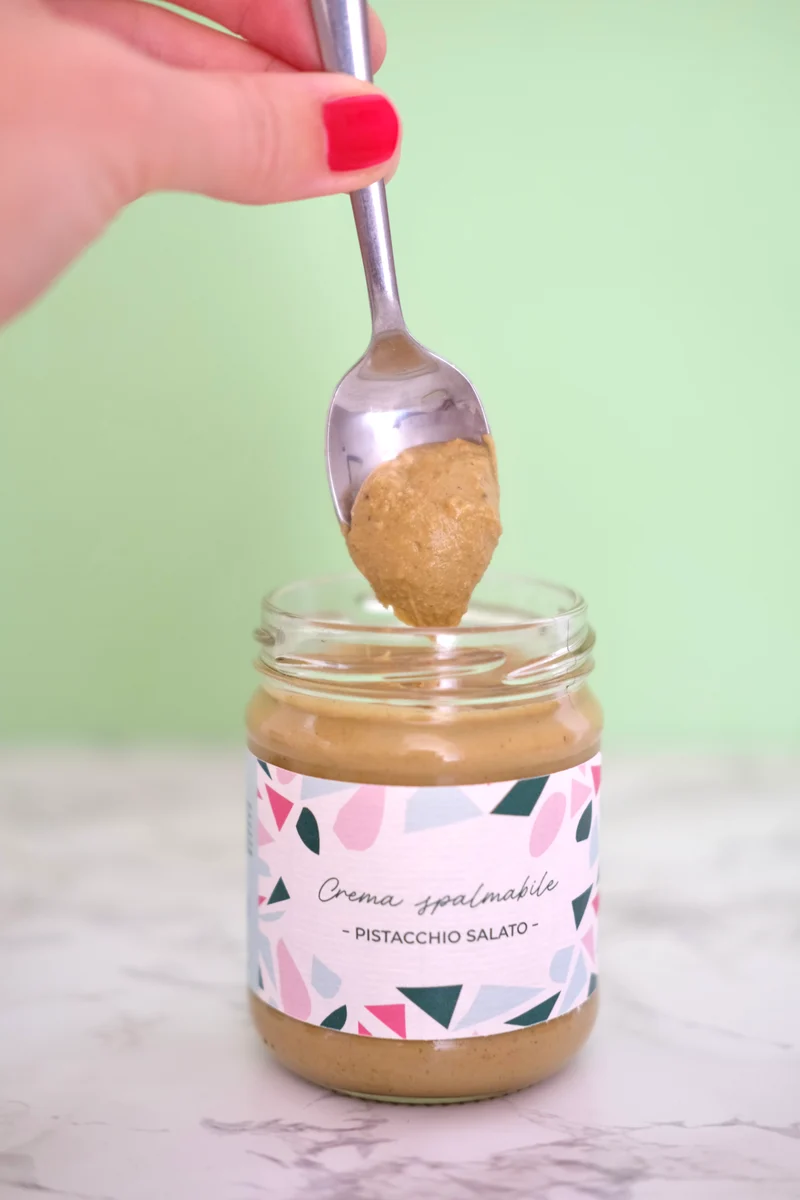 Crema spalmabile al pistacchio salato