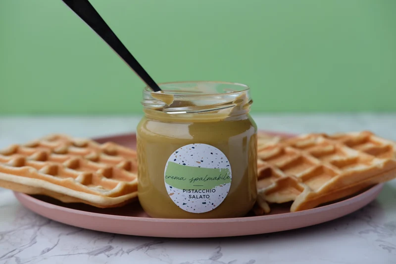Crema spalmabile al pistacchio salato