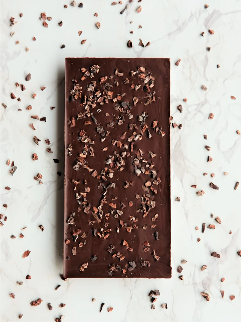 Cioccolato fondente Monorigine 71% Madagascar, fave di cacao & fior di sale (vegano)