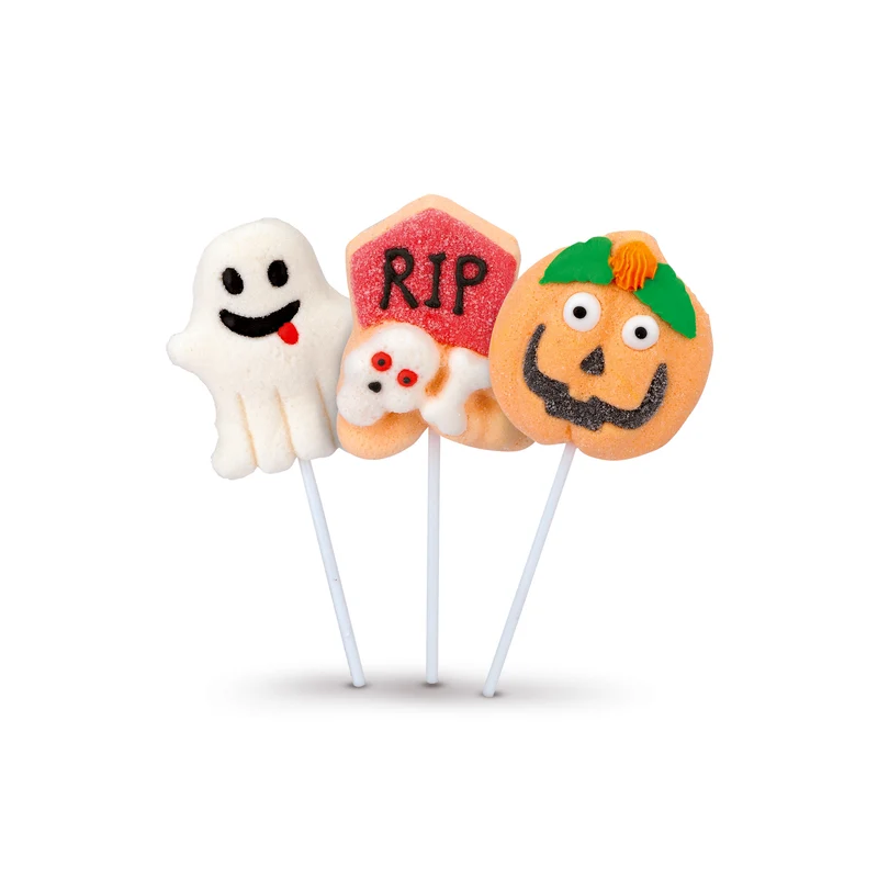 Lecca Mallow Mix Halloween Pz 18 - Fizzy - Bonby