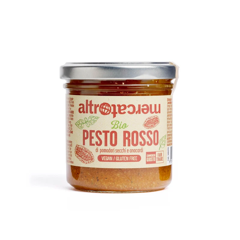 Pesto Rosso con Pomodori Secchi e Anacardi - Bio