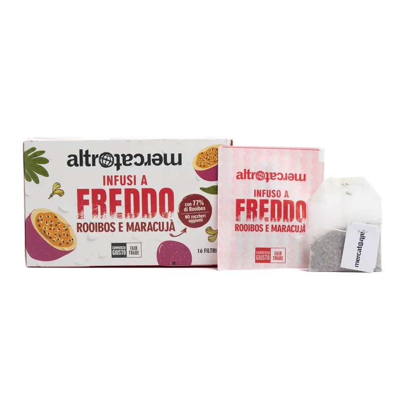 Infuso a Freddo Rooibos e Maracuja