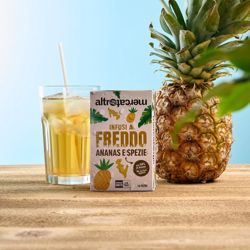 Infuso a Freddo Ananas e Spezie