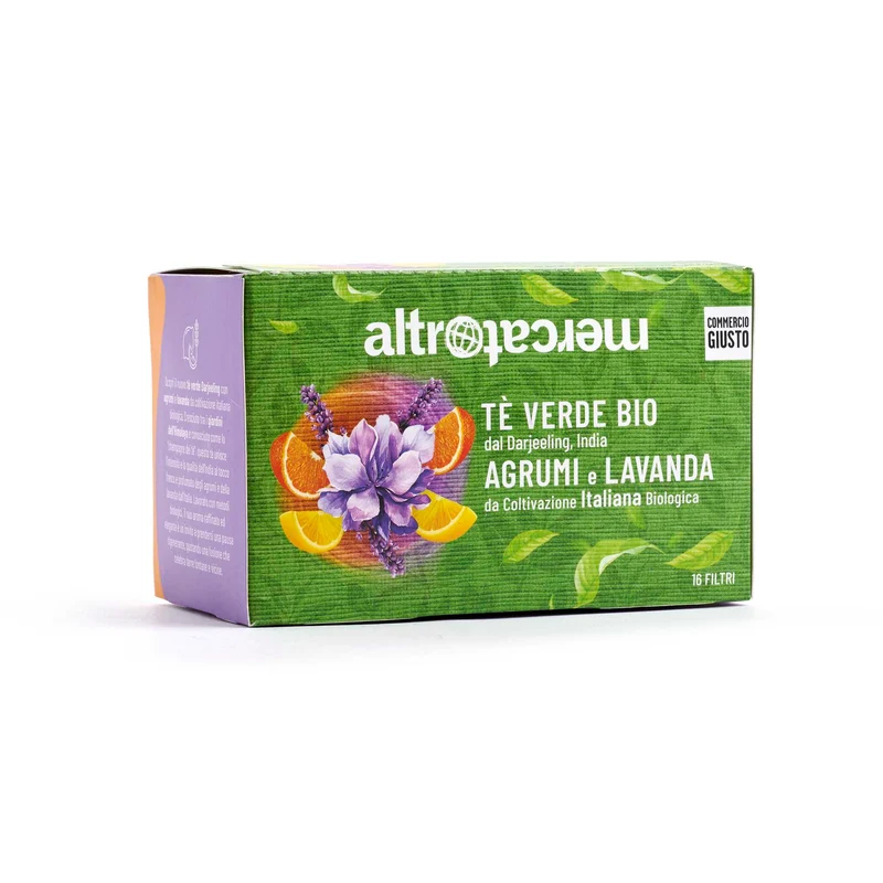 Tè Verde Darjeeling Agrumi e Lavanda - Bio