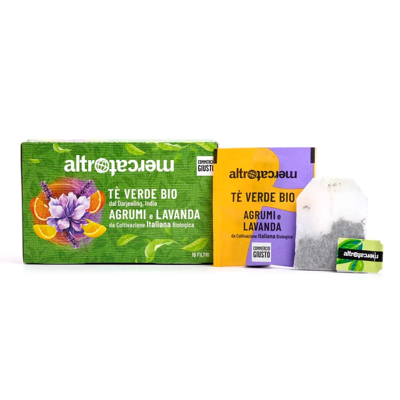 Tè Verde Darjeeling Agrumi e Lavanda - Bio