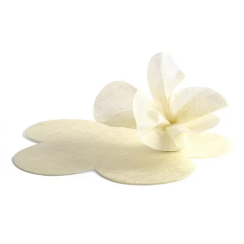 Silk Paper Avorio Fustellata Fiore
