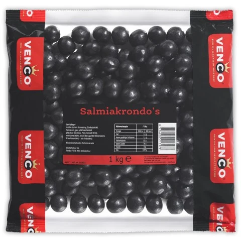 Rondo's Salted Licorice, SalmiakRondos Venco - 1kg
