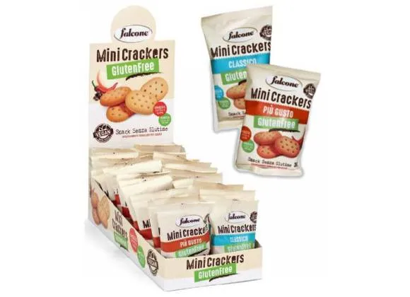 Mini Crackers Senza Glutine Falcone Expo Pz24 Gr30