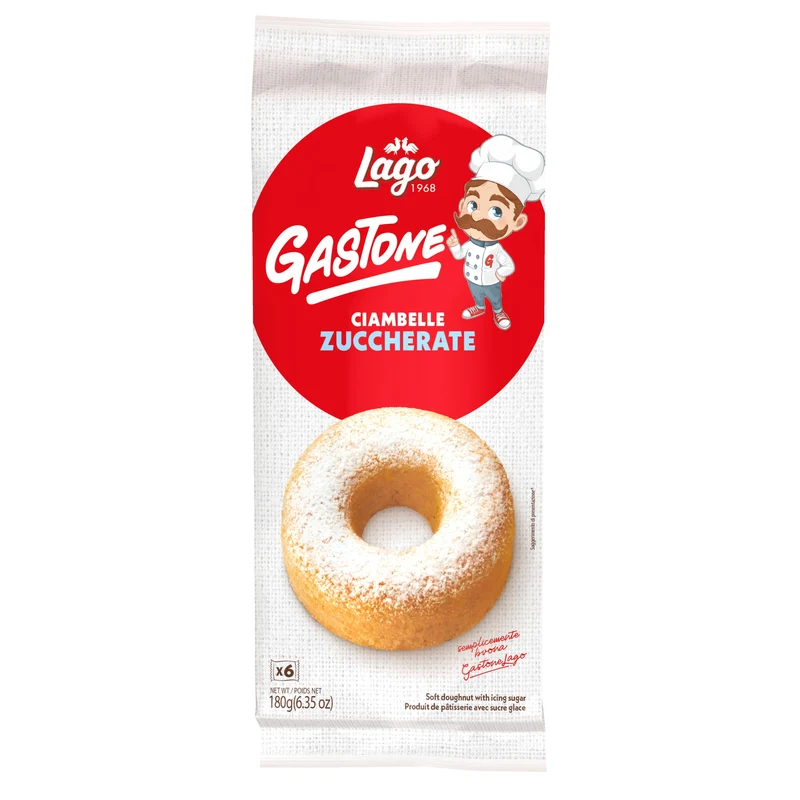 Ciambelline Zuccherate Gastone Lago 6pz