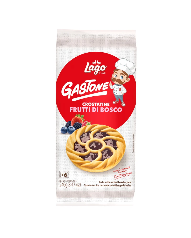Crostatine Frutti di Bosco Gastone Lago 6pz