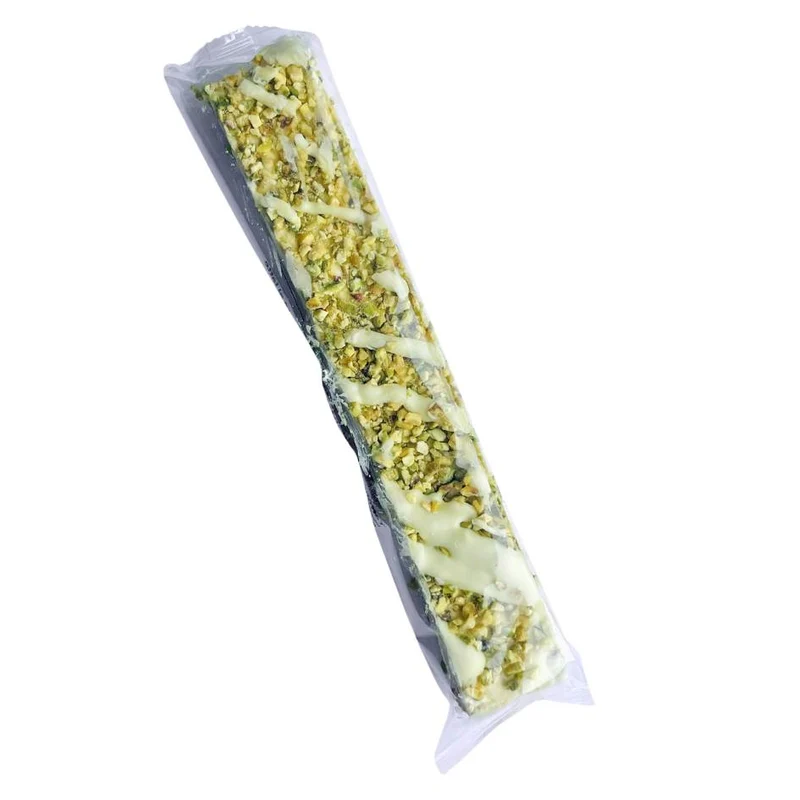 Barretta Torrone Pistacchio con Crema Bianca