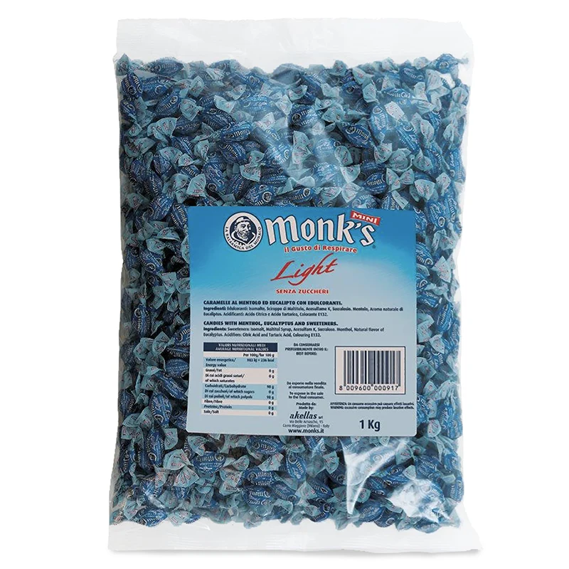 Mini Light Monks Candies 1kg