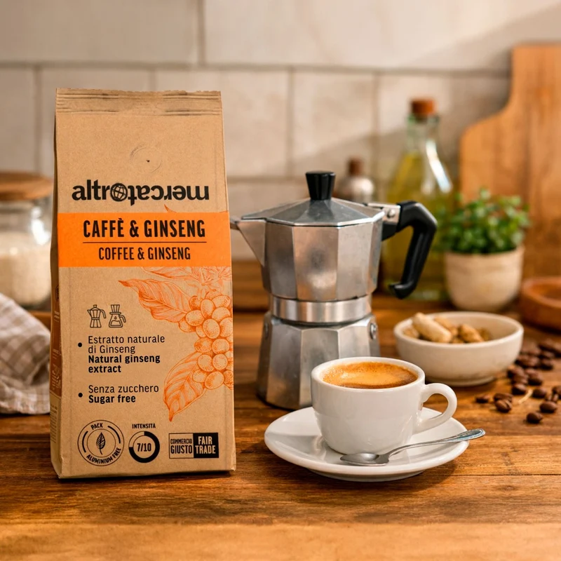 Caffè e Ginseng - Moka e Filtro