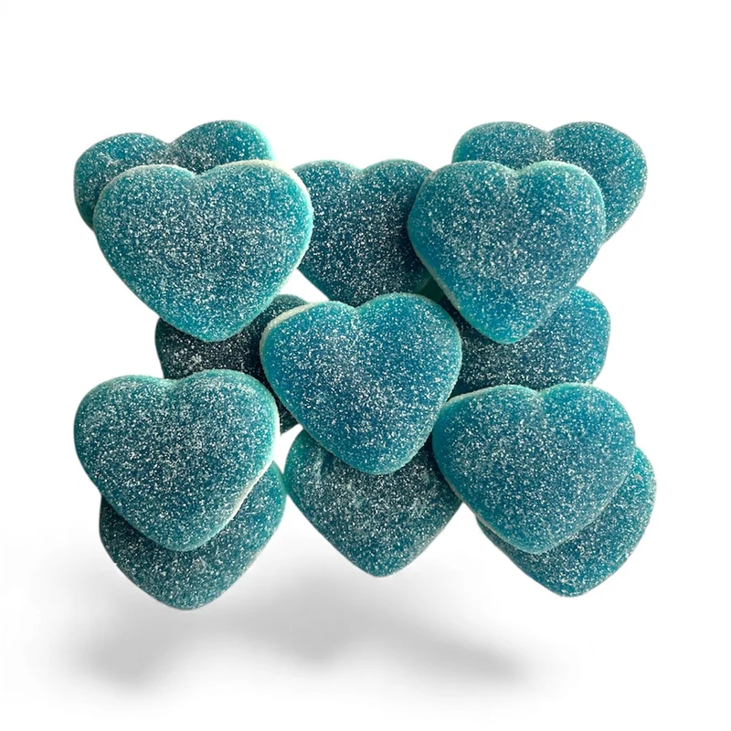 Cuori Blu e Bianchi Lampone XXL Vidal 1Kg