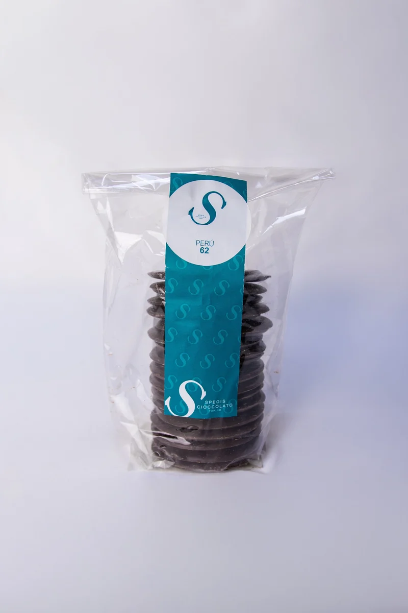 FICHES CIOCCOLATO FONDENTE PERU' 62%