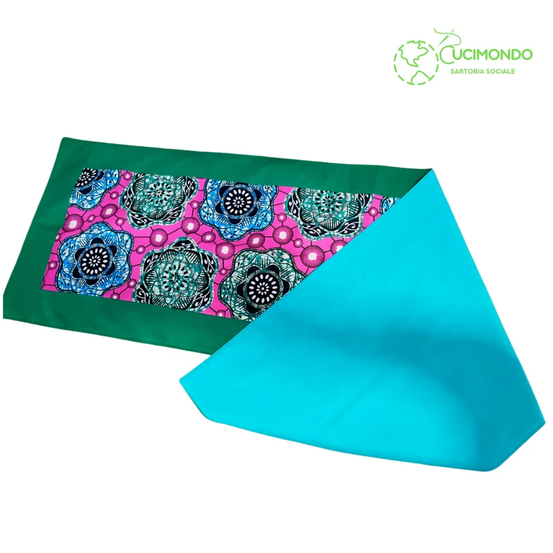 Runner Cucito a mano "Cucimondo"