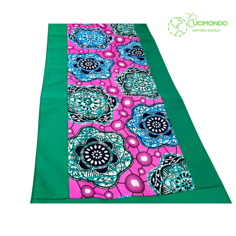 Runner Cucito a mano "Cucimondo"