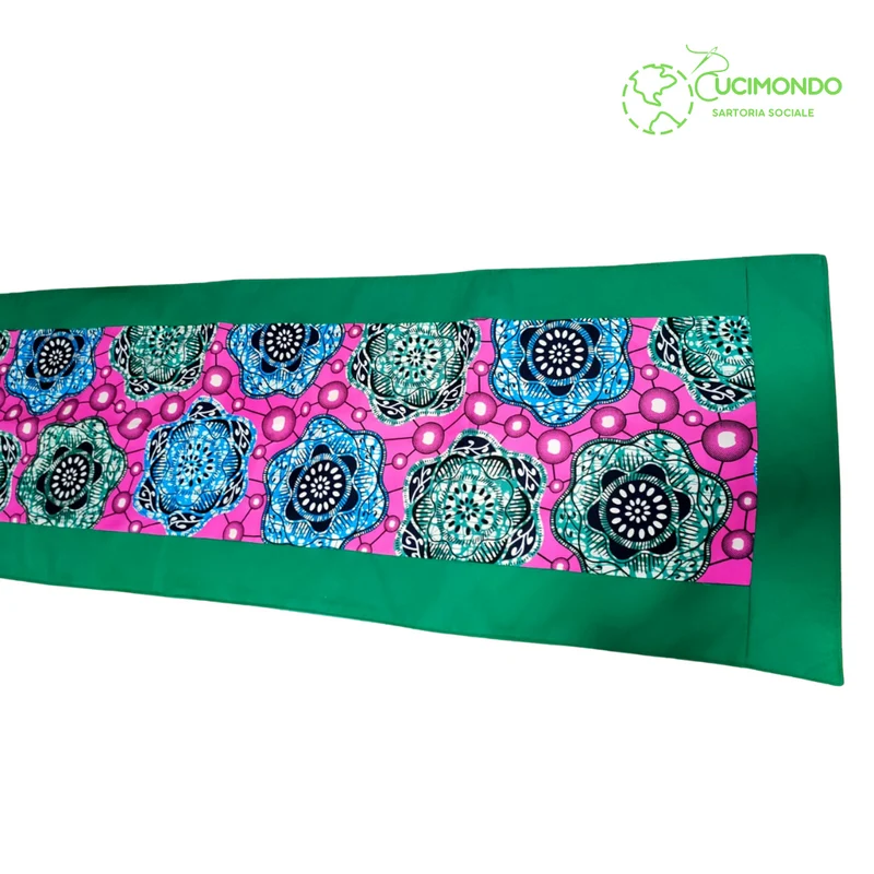 Runner Cucito a mano "Cucimondo"