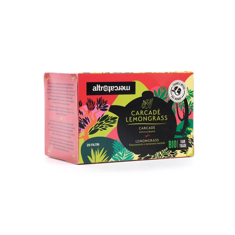 Infuso di Carcadè e Lemongrass - Bio