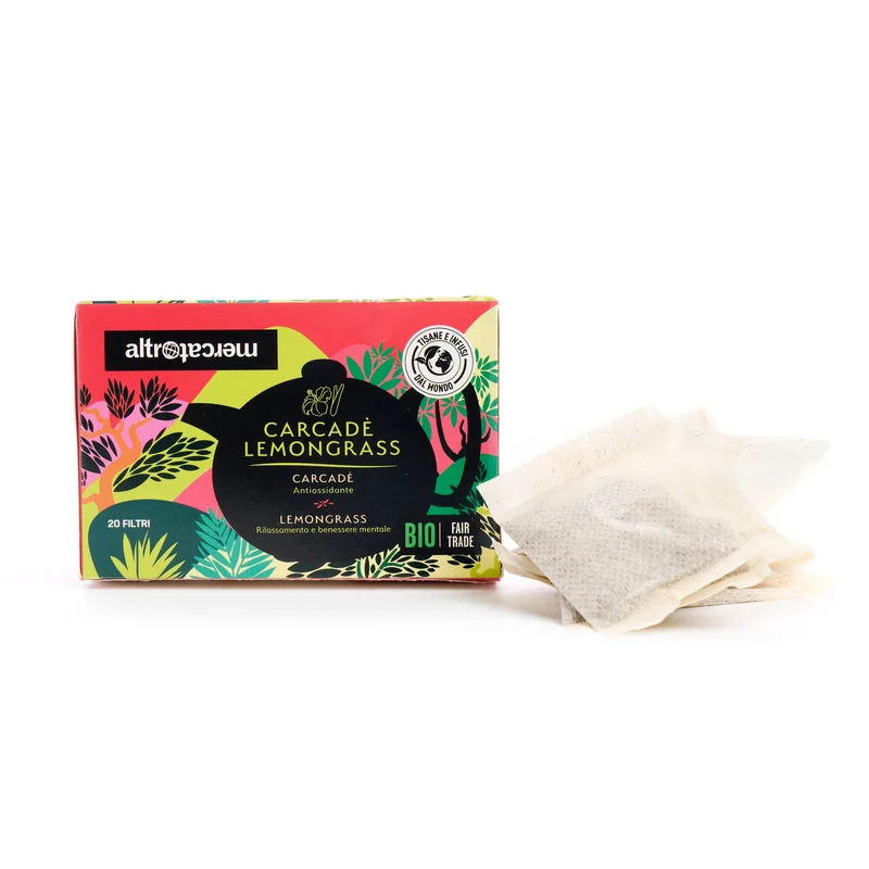 Infuso di Carcadè e Lemongrass - Bio