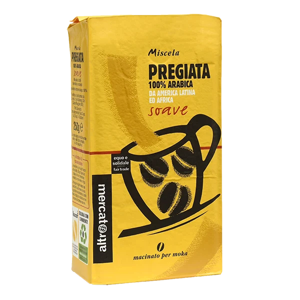 Caffè 100% Arabica Pregiata Macinato Moka