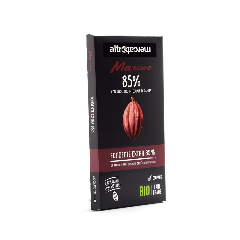 Cioccolato Mascao Fondente Extra 85% – Bio