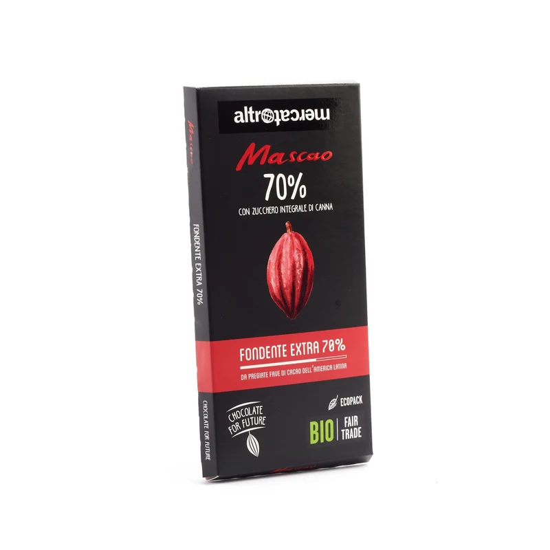 Cioccolato Mascao Fondente Extra 70% – Bio