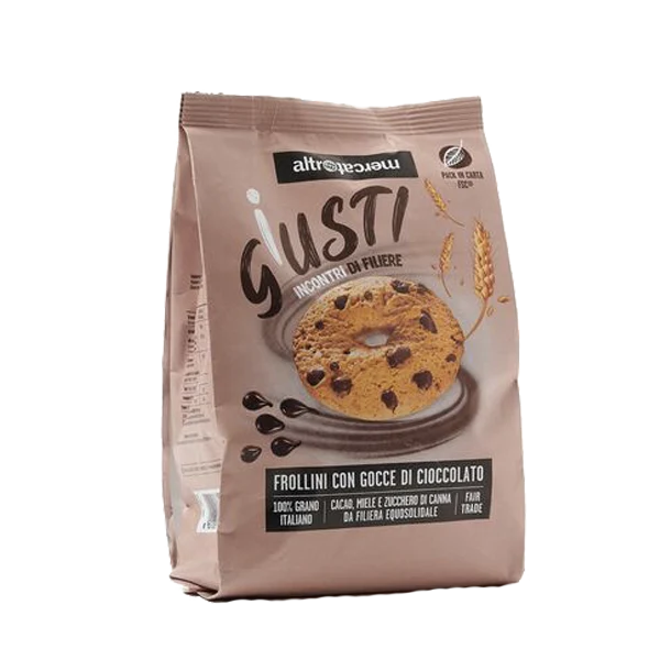 Biscotti con Gocce di Cioccolato