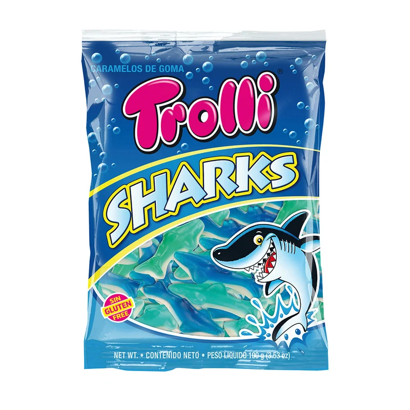 Squali Trolli 100gr 16pz