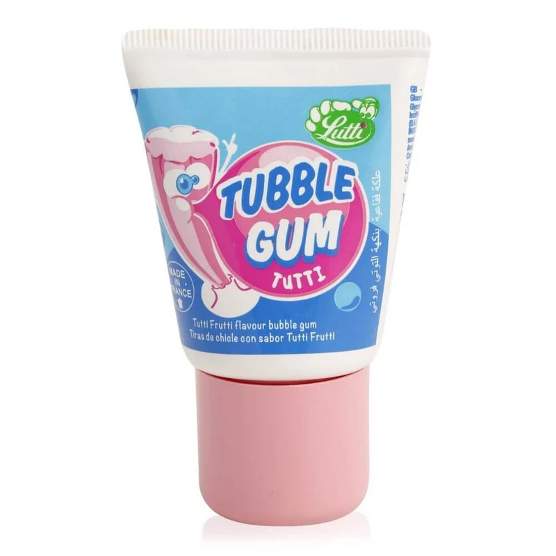 Tubble Gum Rosa Tutti Frutti Lutti 36pz