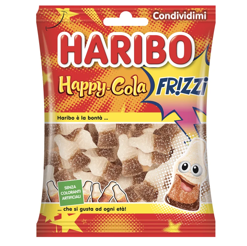 Happy Cola Frizz Haribo 80g