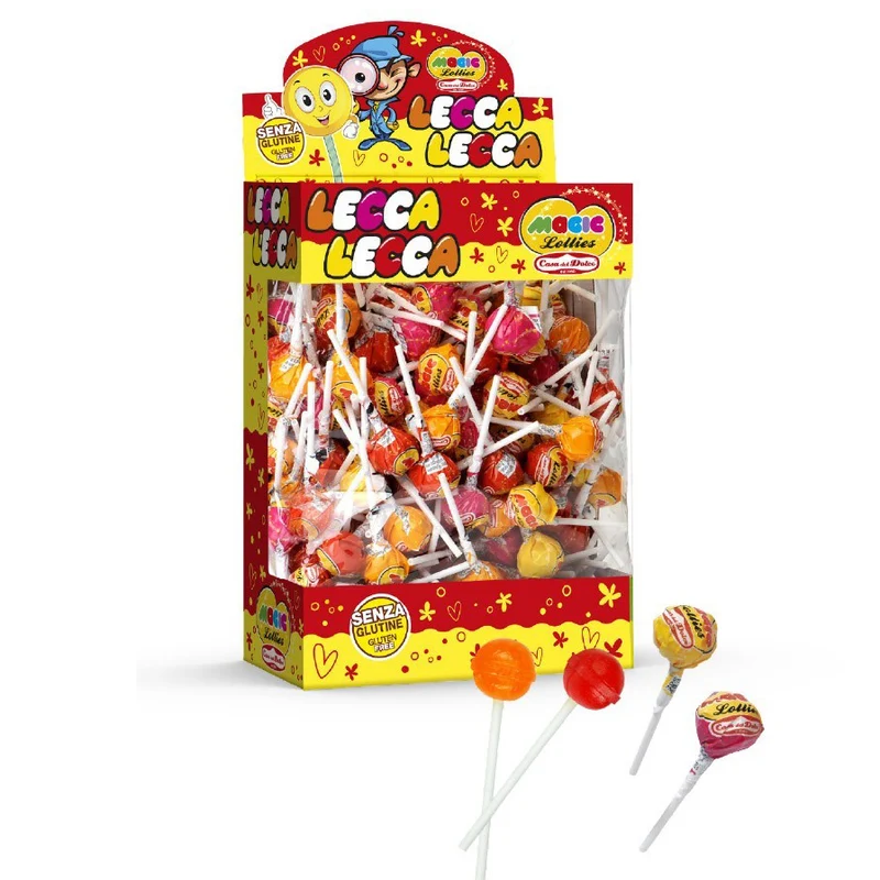 Lecca Magic Lollies Chupas Casa del Dolce Pz 200