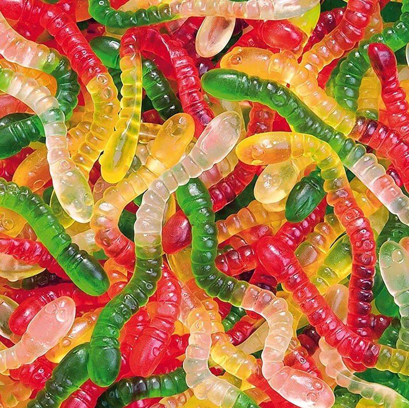 Haribo Colored Gummy Snakes 1kg