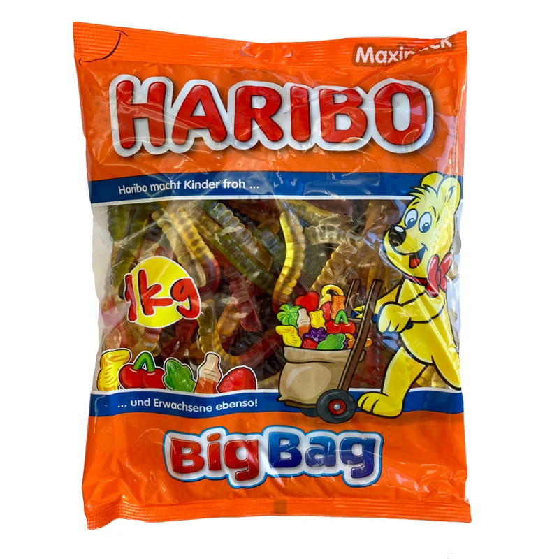Haribo Colored Gummy Snakes 1kg