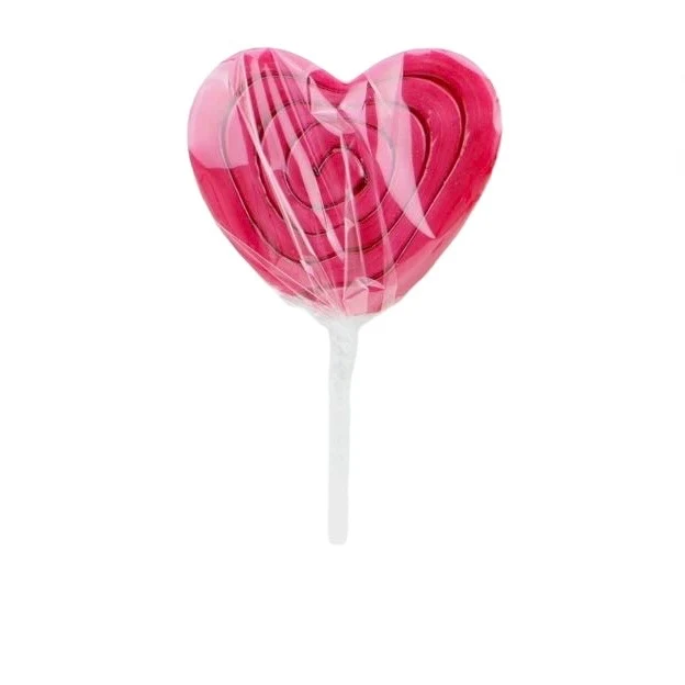 Lecca Lolly Heart Cuore Rosso Cidneo 24pz 60gr. - Cidneo