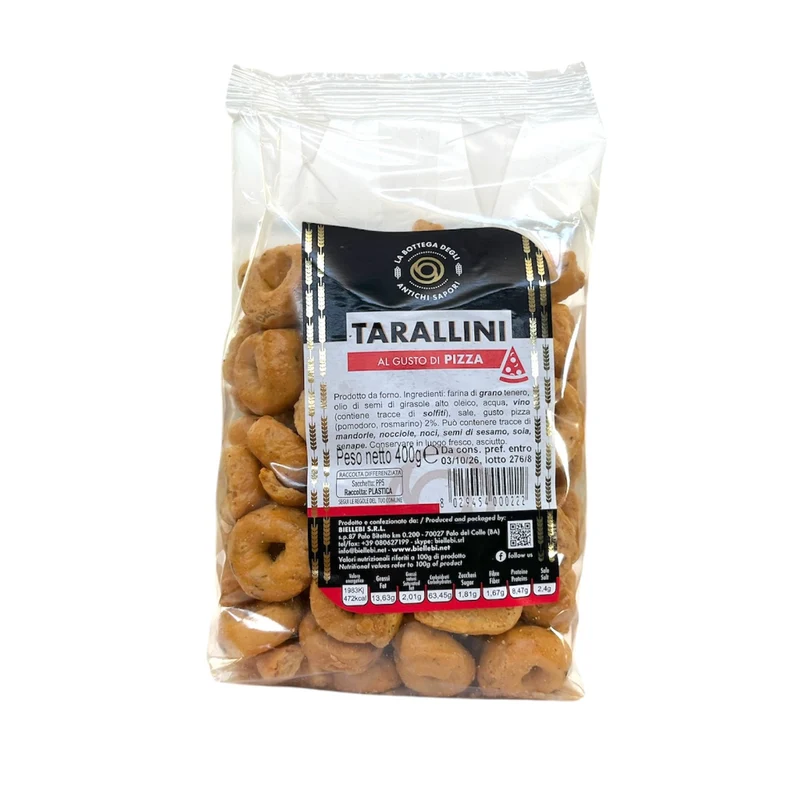 Taralli Mediterranei 10pcs 500gr