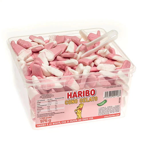 Haribo Ice Cream Cones in Tub - 200 pcs