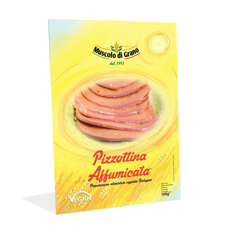 Pizzottina Affumicata 100g | Muscolo di Grano | Linea Oro
