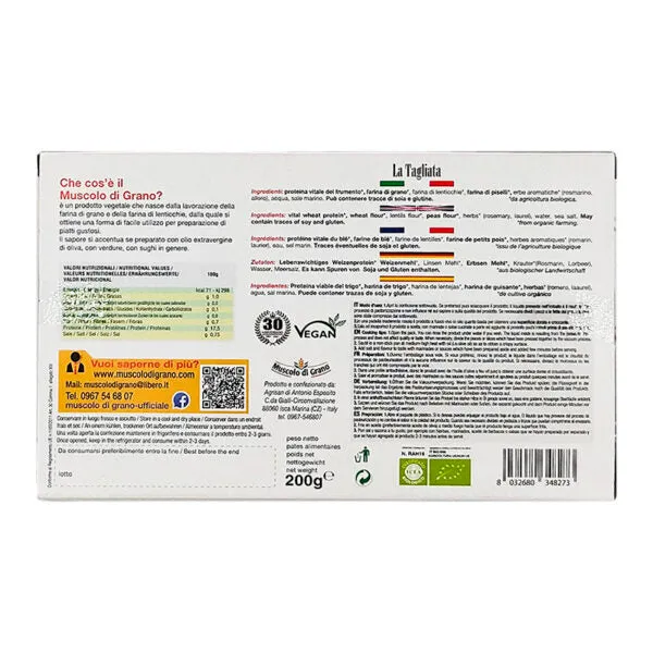 La Tagliata bio 200 gr