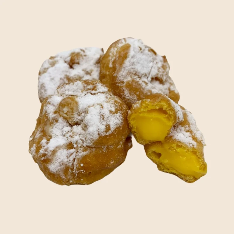 Zeppole alla crema pasticcera
