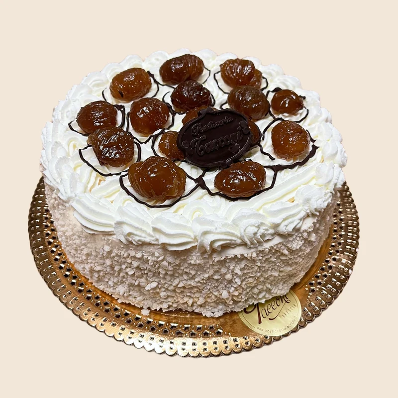 Torta Meringata ai Marron Glacé