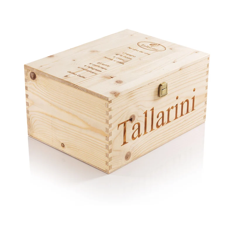 Cassa legno 6 bottiglie